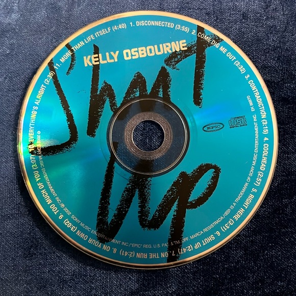 Original Kelly Osborne Shut Up CD - Picture 1 of 2